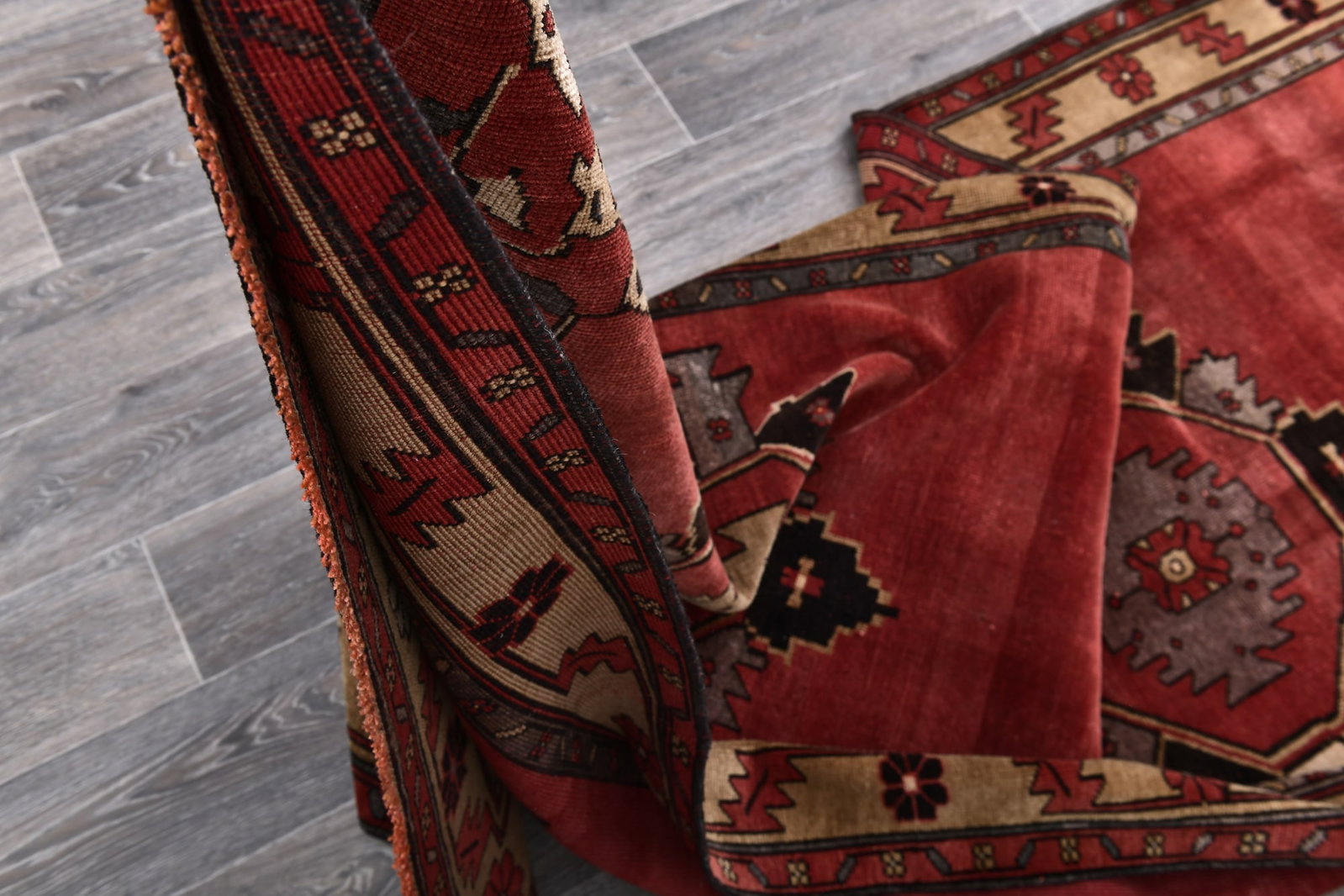 4'1'' x 12'6'' Turkish Handmade Kilim Rug - 243955 - 14