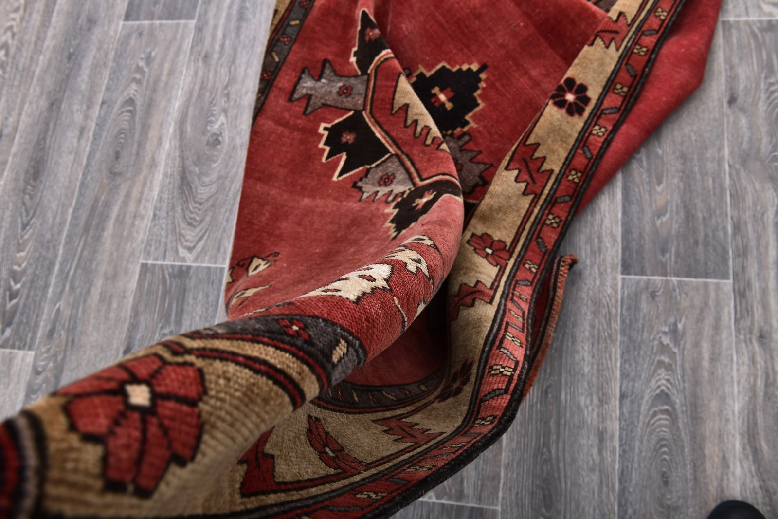 4'1'' x 12'6'' Turkish Handmade Kilim Rug - 243955 - 15