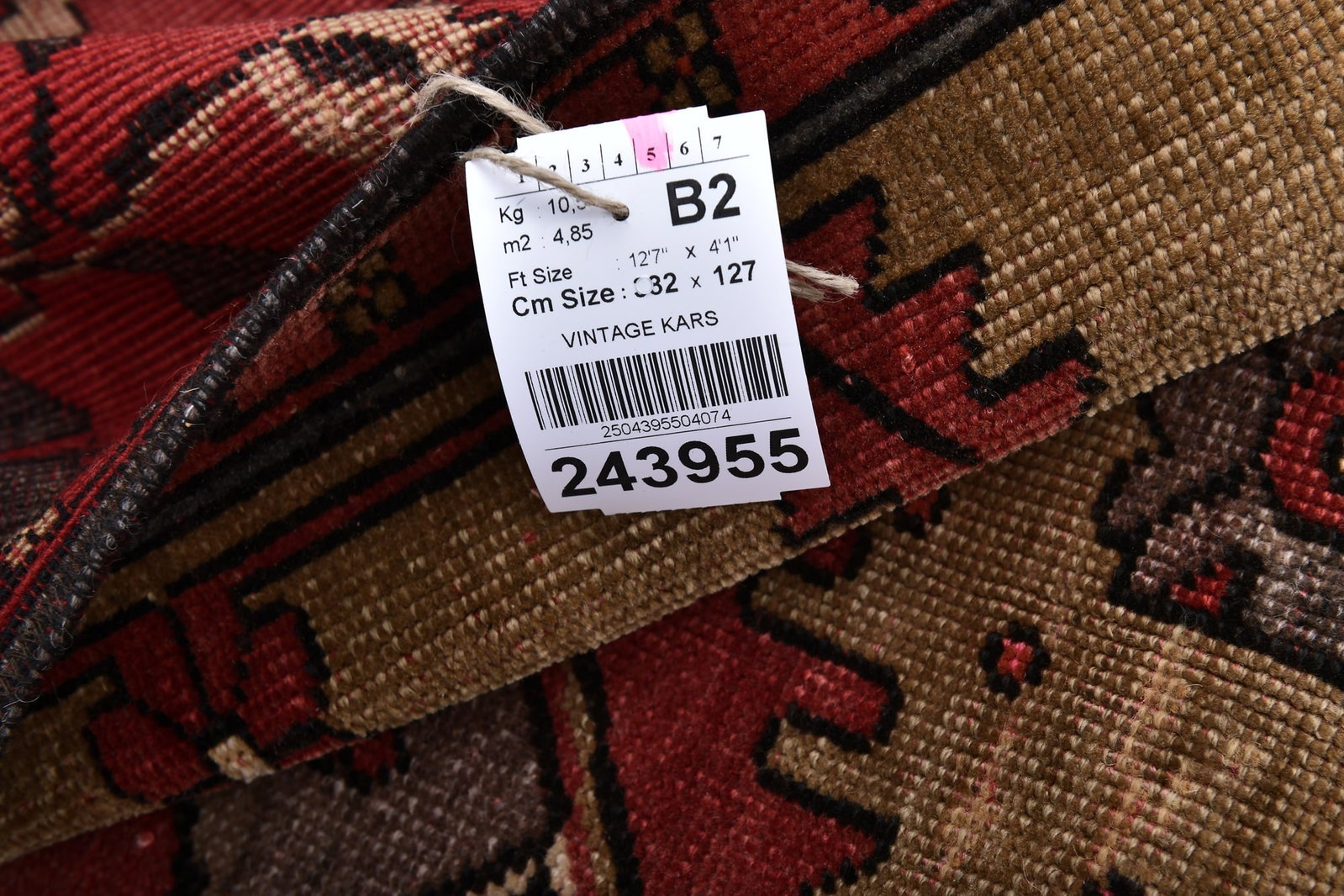 4'1'' x 12'6'' Turkish Handmade Kilim Rug - 243955 - 16