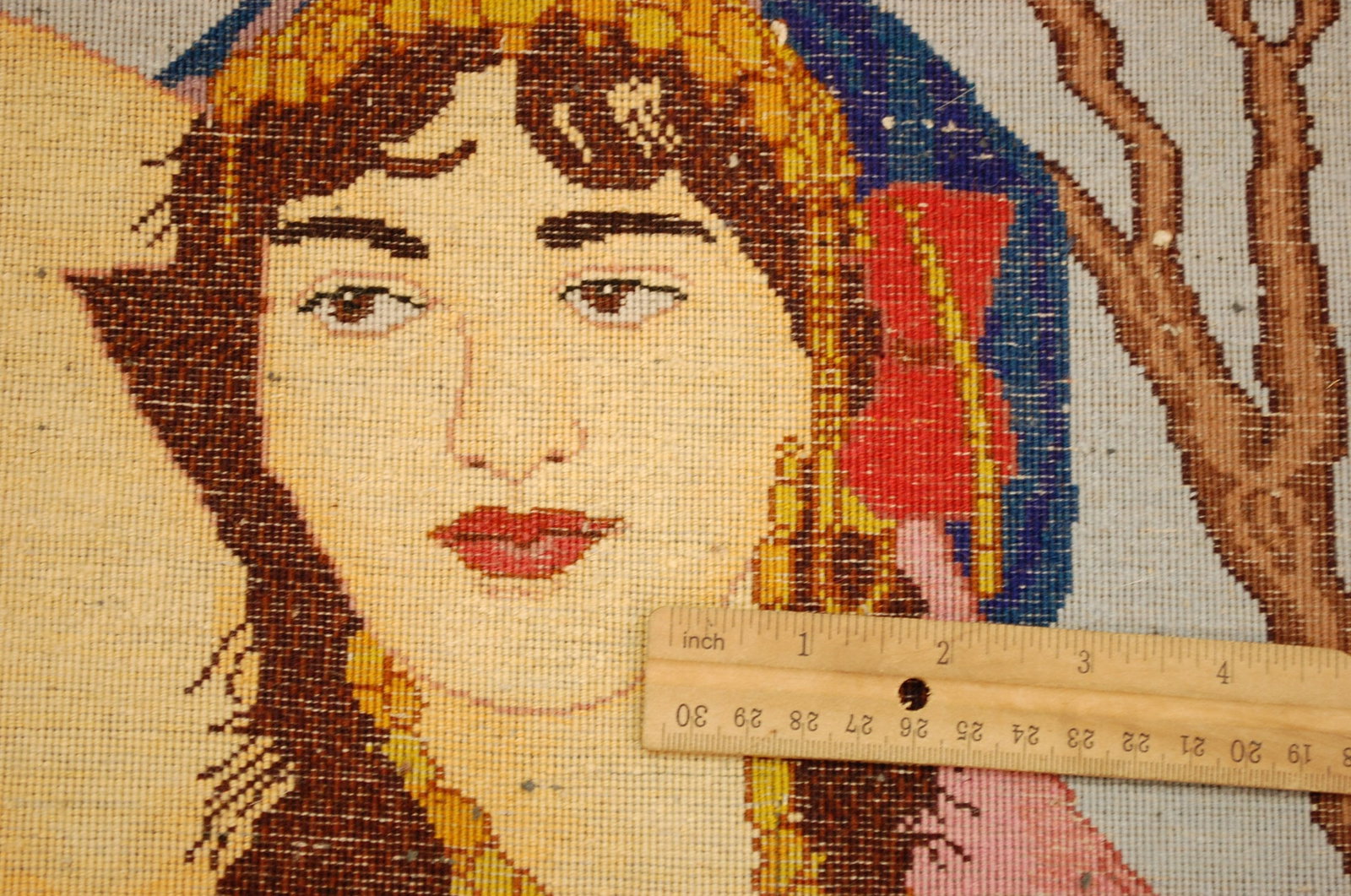 Persian TABRIZ RUG 1'8"X2' - 8