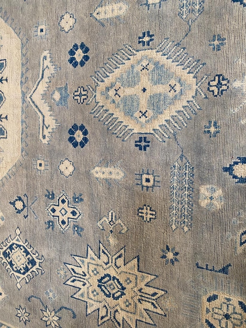 EXQUISITE FINE SUPER KAZAK RUG 8'.3"x10' - 3