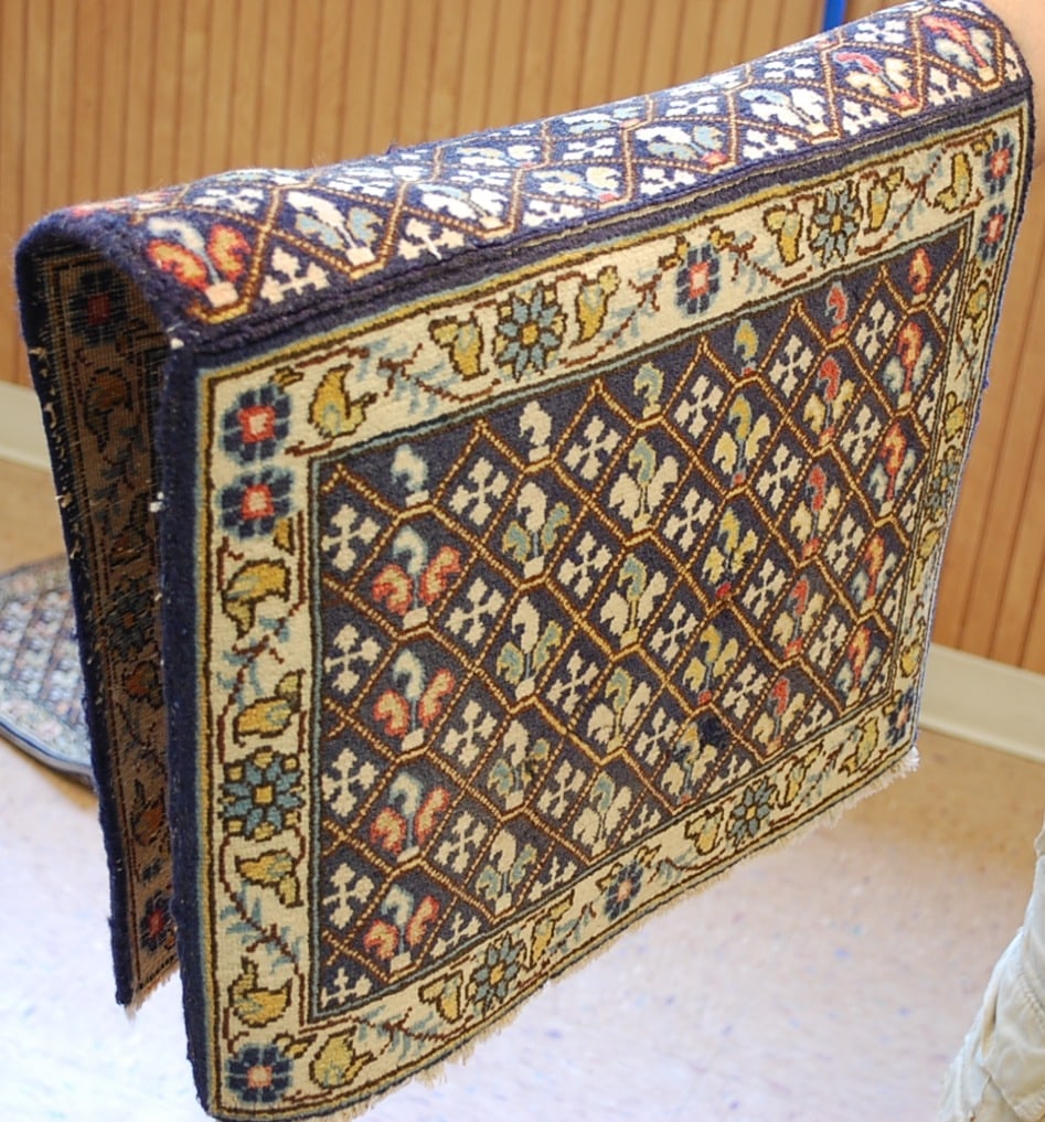 Persian SARUK RUG 1' 7" x 2' 8" - 6