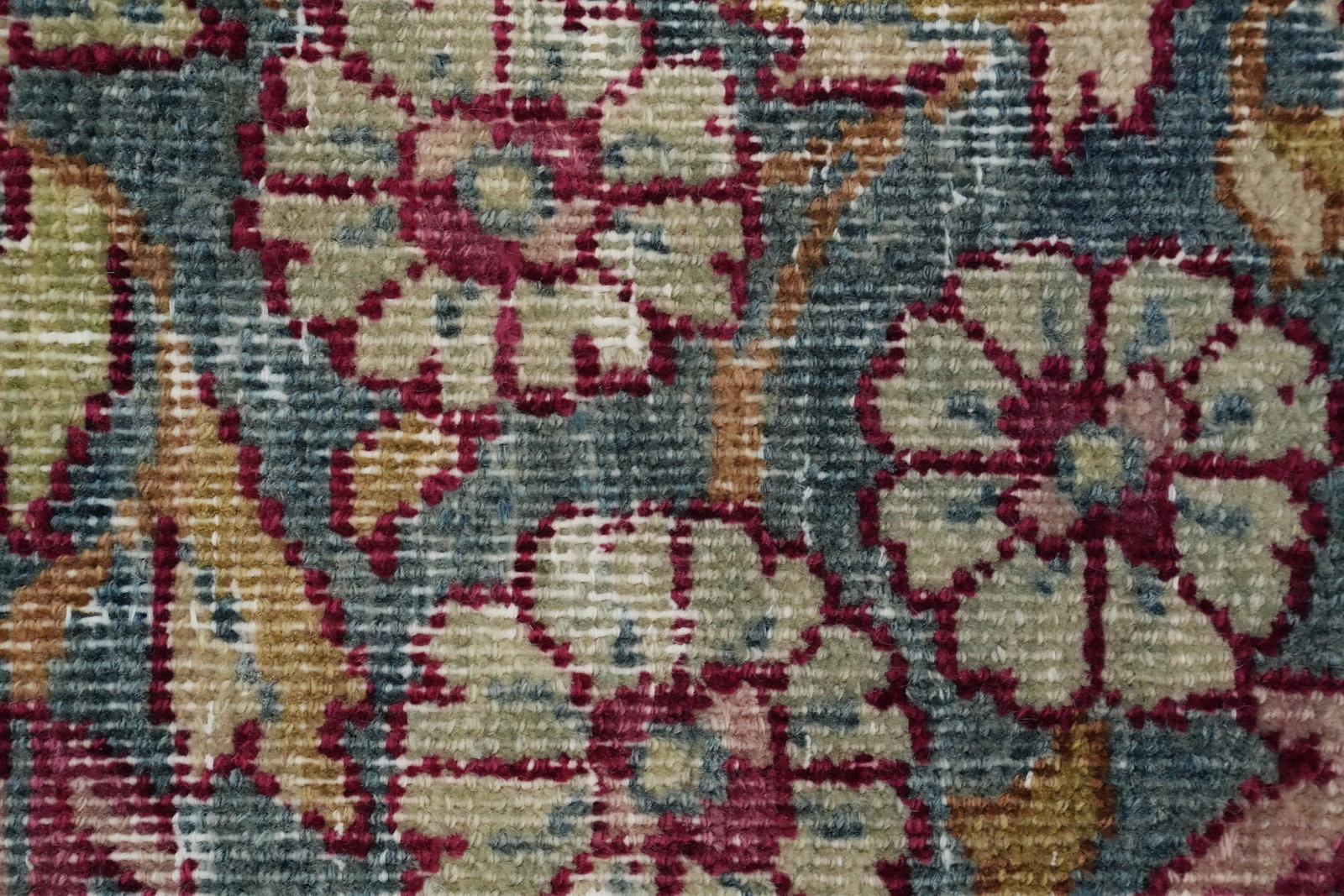 Pre-1900 Vegetable Dye Kerman Ravar Persian Area Rug 8x11 - 8