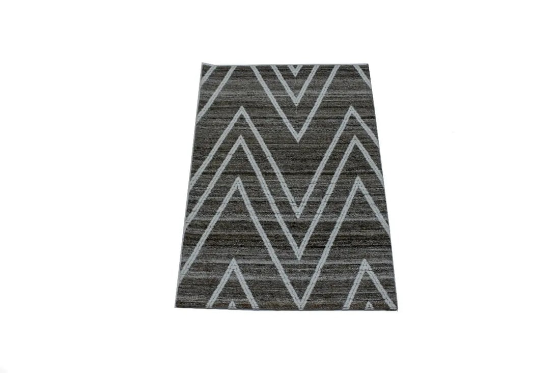 Multicolored Geometric 2X3 Hand-Tufted Modern Rug - 14