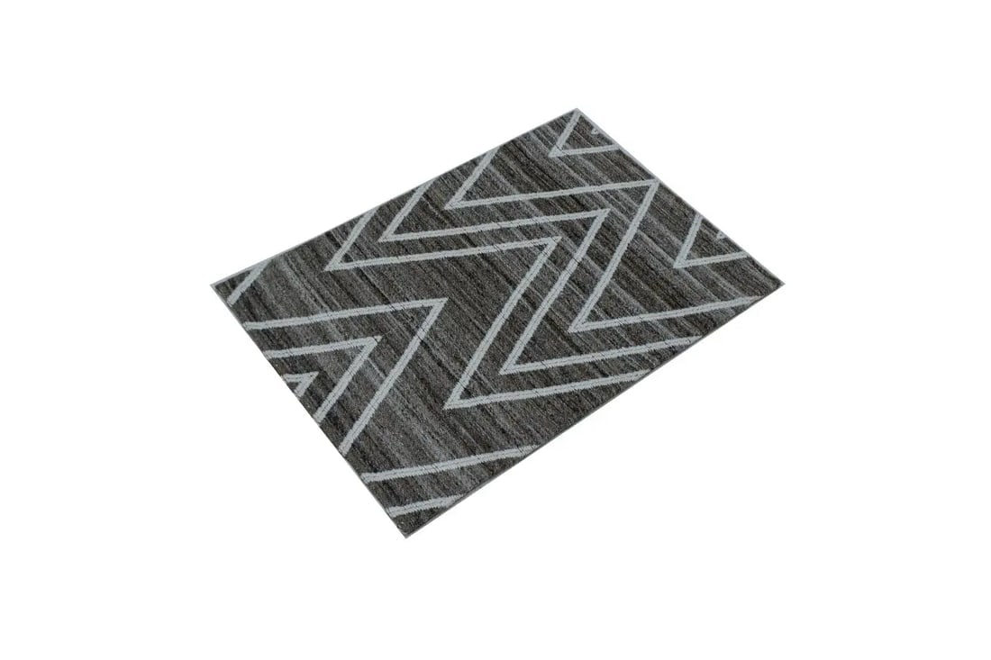 Multicolored Geometric 2X3 Hand-Tufted Modern Rug - 4