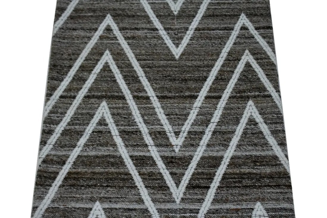 Multicolored Geometric 2X3 Hand-Tufted Modern Rug - 5