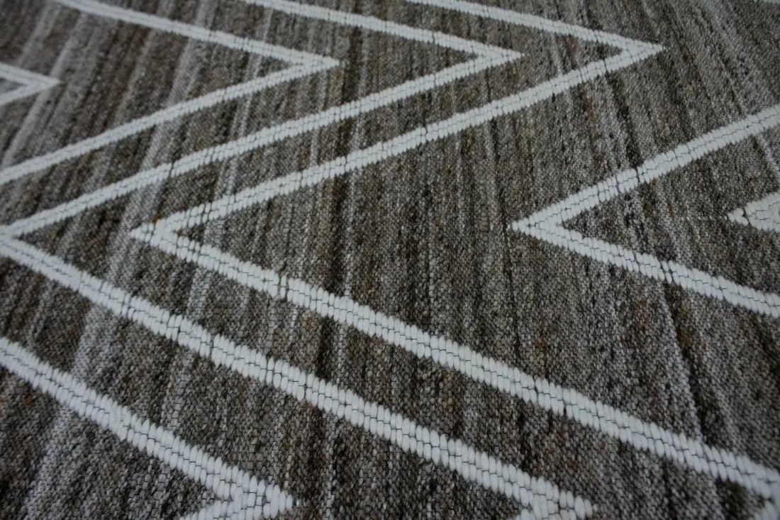 Multicolored Geometric 2X3 Hand-Tufted Modern Rug - 7