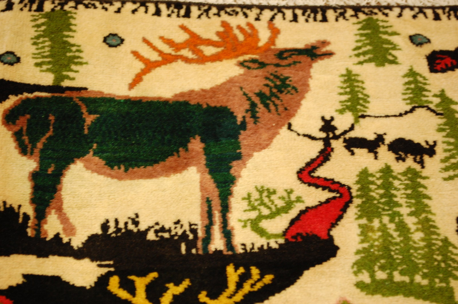 Persian BIJAR RUG 1.3x1.7 - 4