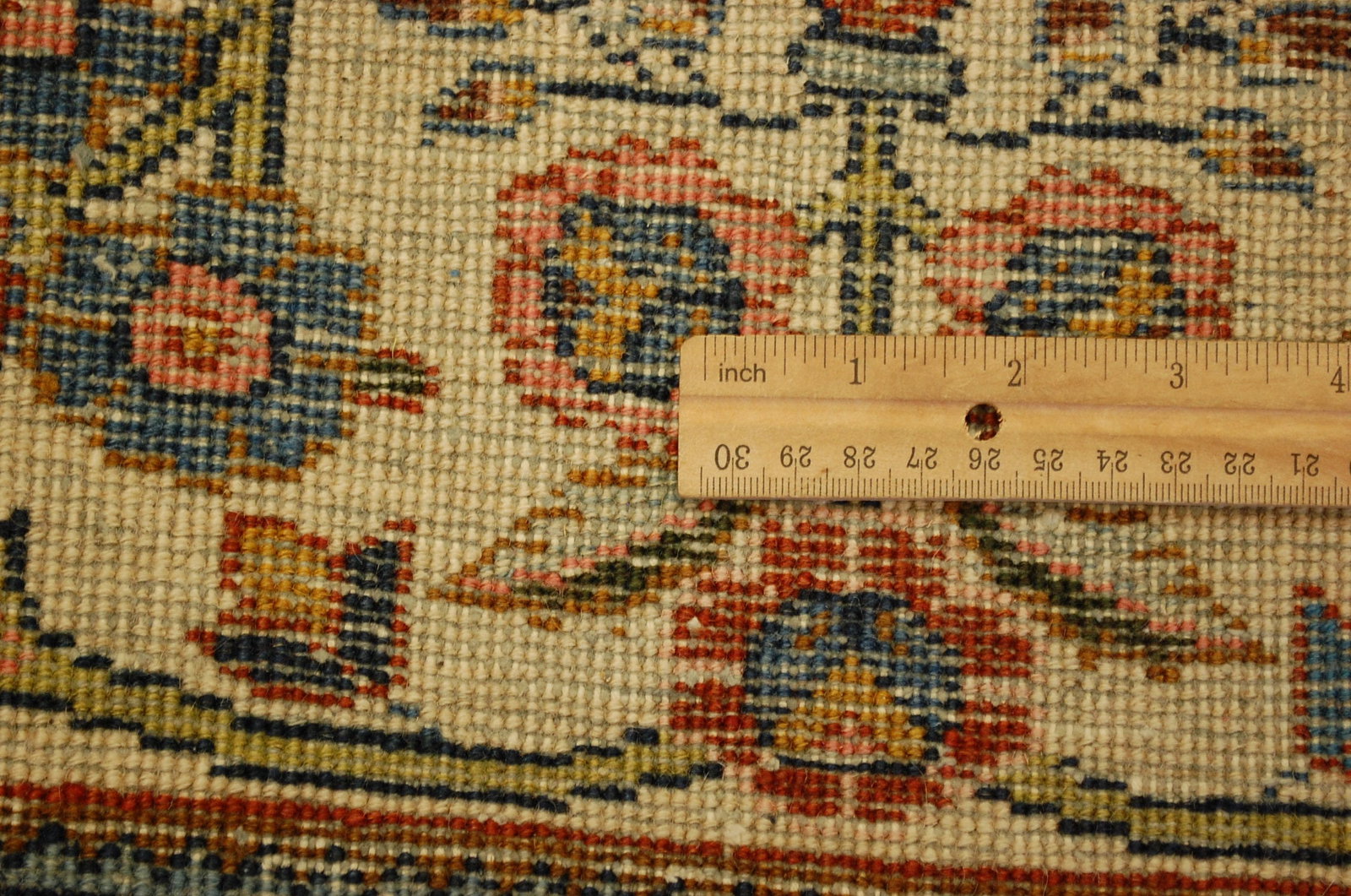 Persian Tabriz Rug 1'10"x2'6" - 6