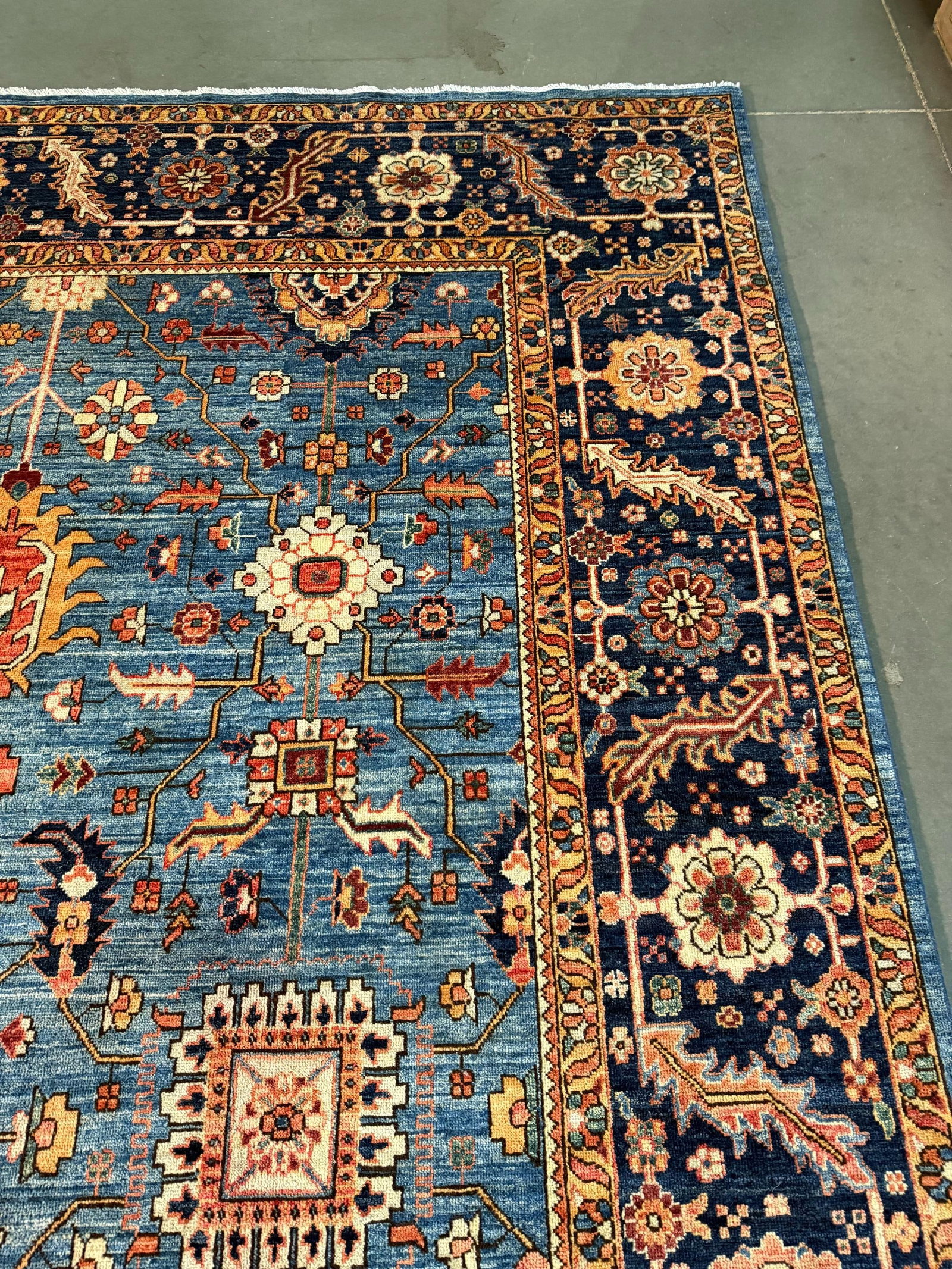 EXQUISITE FINE SUPER KAZAK RUG 9.9x10.4 - 7