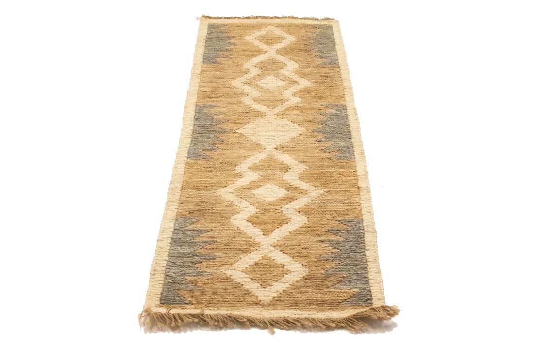Braided Style Jute Sumak 2X6 Modern Rug - 3