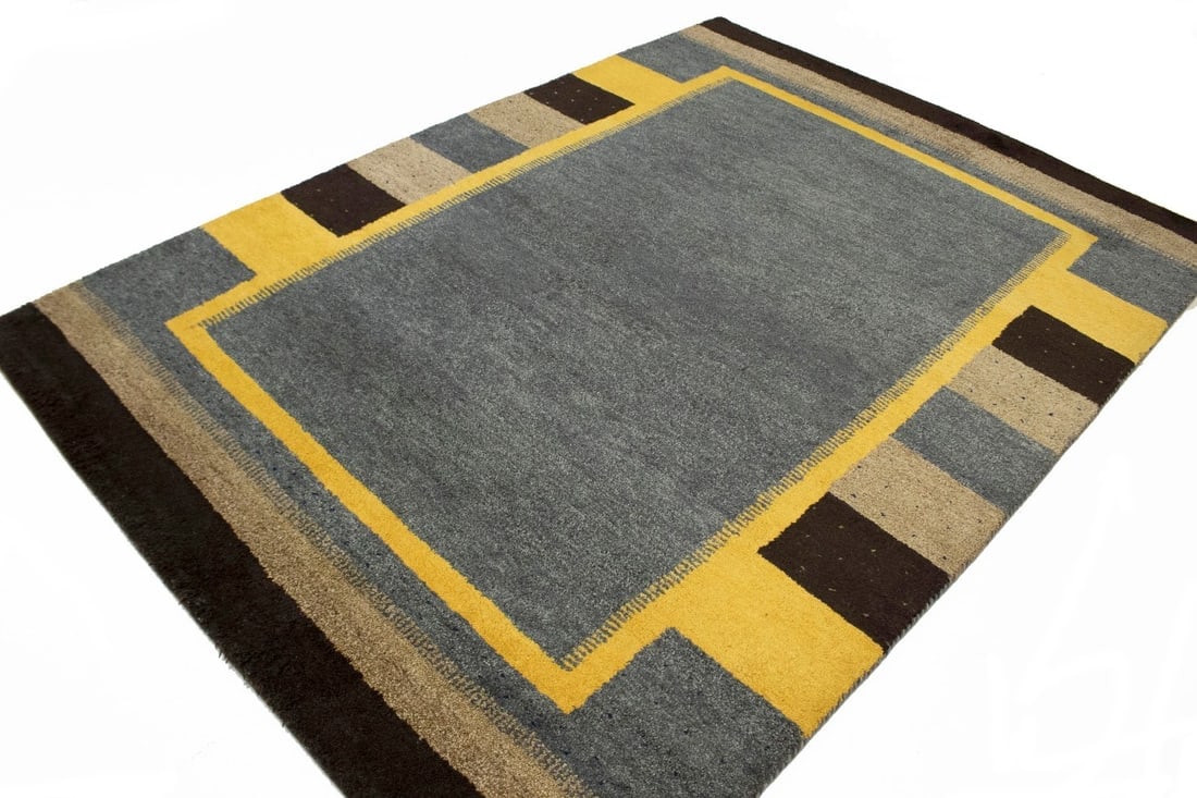 Multicolored Tribal 6X8 Indo-Gabbeh Oriental Rug - 4