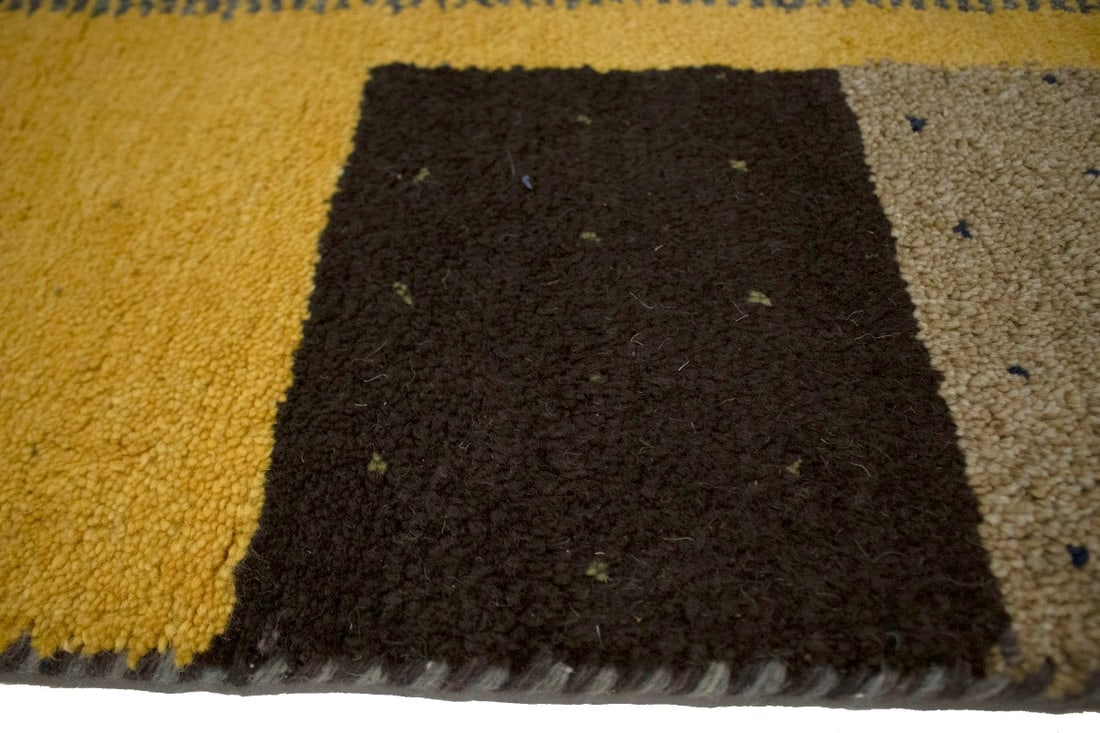Multicolored Tribal 6X8 Indo-Gabbeh Oriental Rug - 7