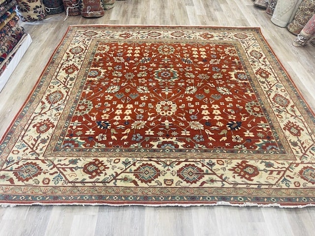 Square size Indo -Persian Serapi Rug-5293 (1 of 9)