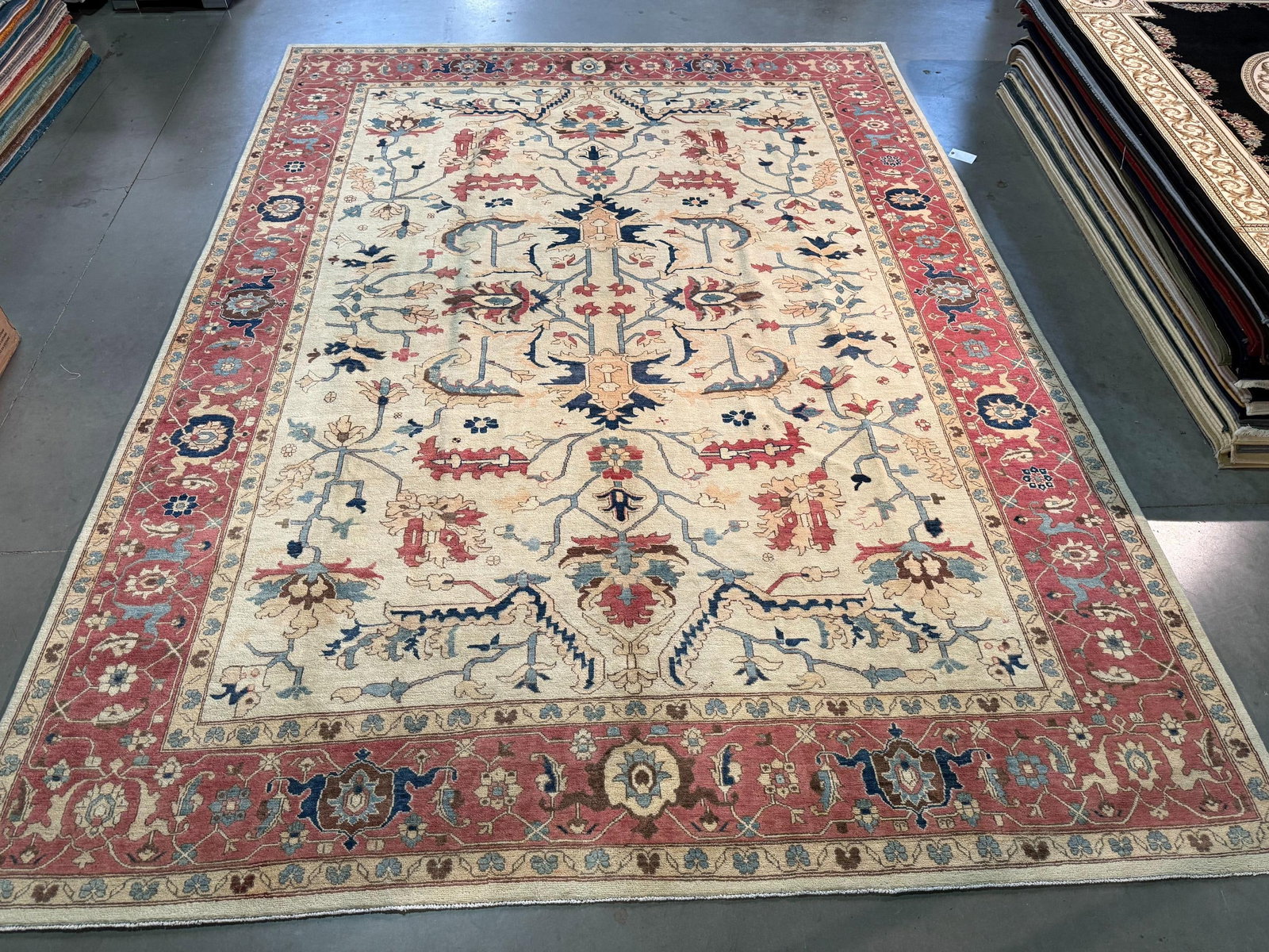 Fine Oversize Serapi Design rug 9.9x13 - 11
