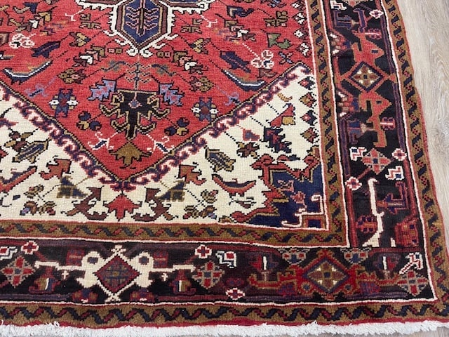 Vintage Persian Heriz Rug-4237 - 3