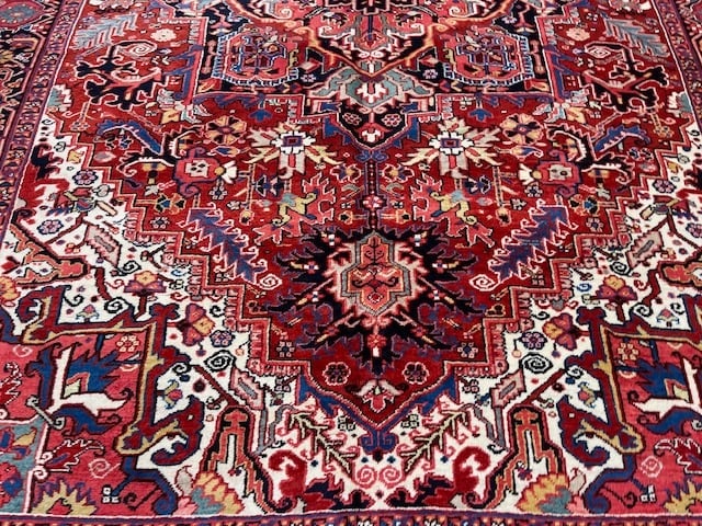 Antique persian Heriz Rug-5017 - 2