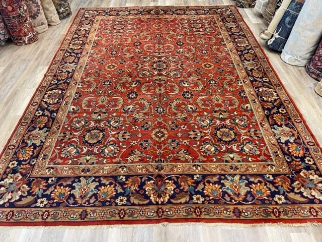 Vintage Persian Design Sultanabad-3390 - 6