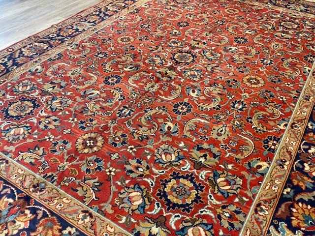 Vintage Persian Design Sultanabad-3390 - 9