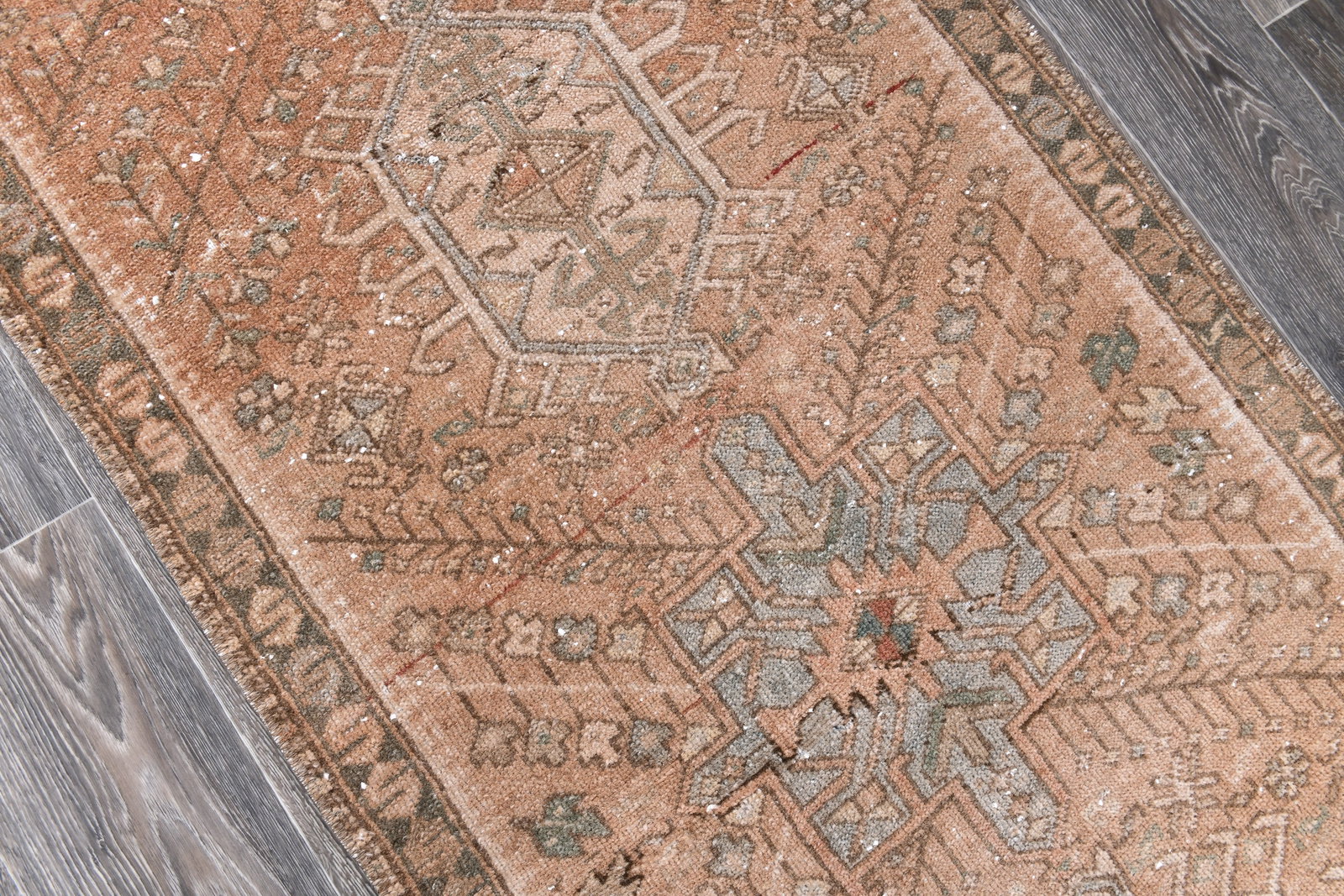 2'7'' x 13'6'' Unique Handmade Vintage Rug - 242391 - 4