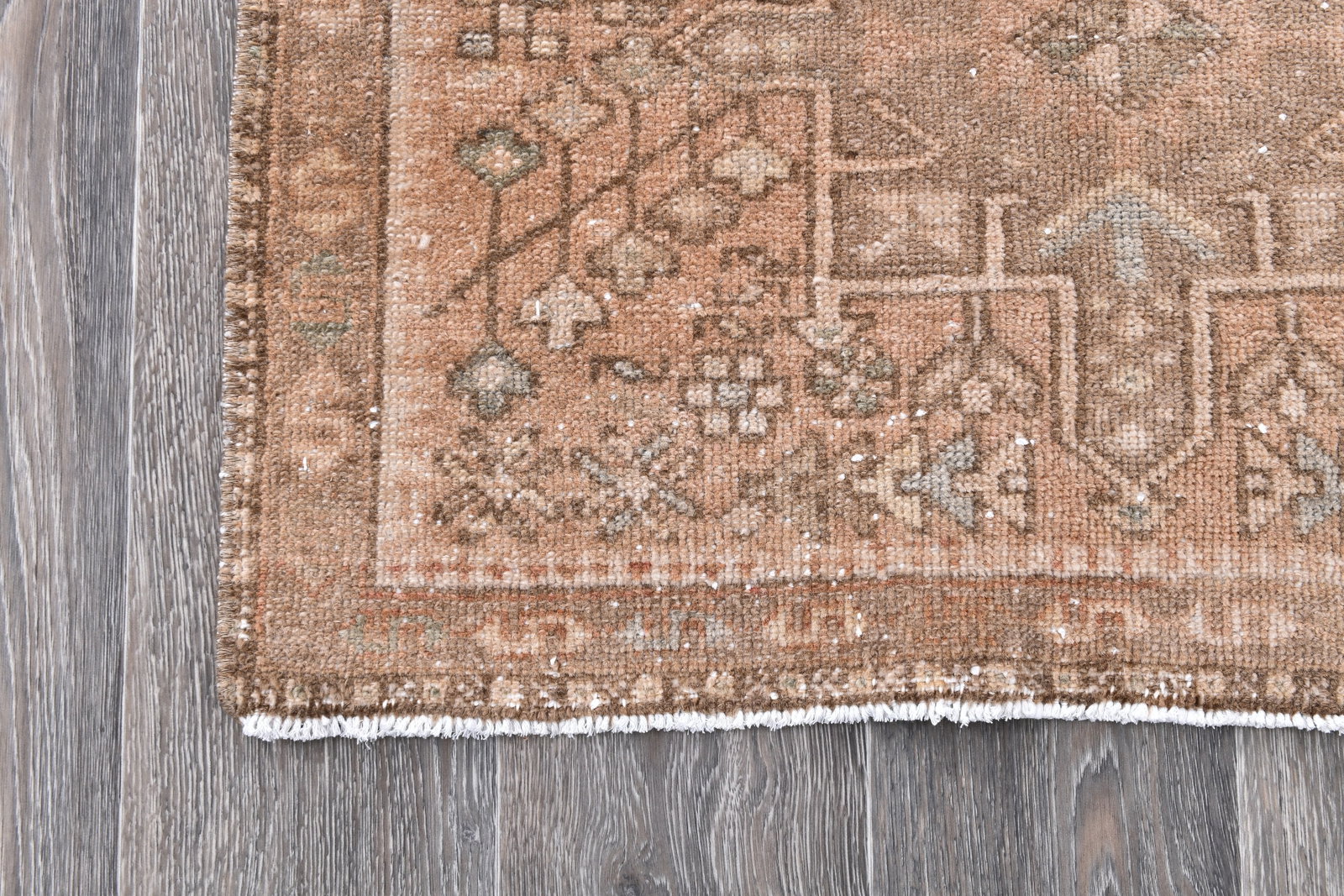 2'7'' x 13'6'' Unique Handmade Vintage Rug - 242391 - 8