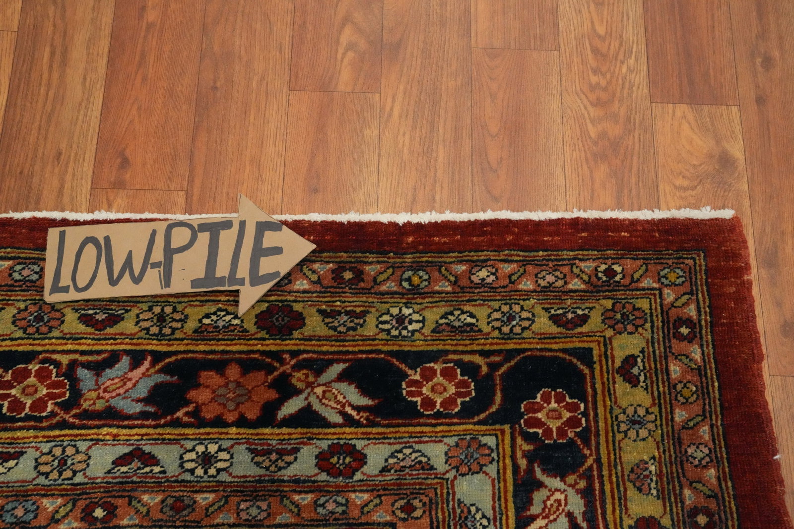 Vegetable Dye Antique Sultanabad Persian Rug 5x6 - 12