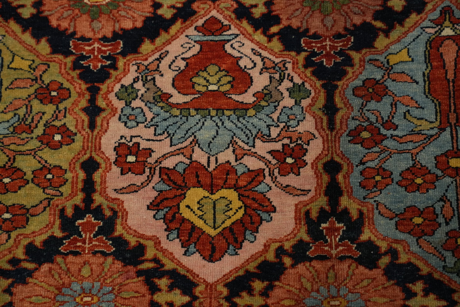 Vegetable Dye Antique Sultanabad Persian Rug 5x6 - 6