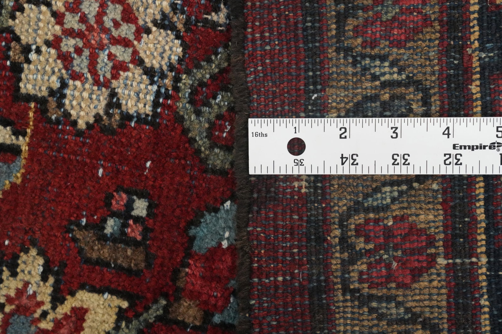 Antique Vegetable Dye Mahal Persian Area Rug 9x12 - 15