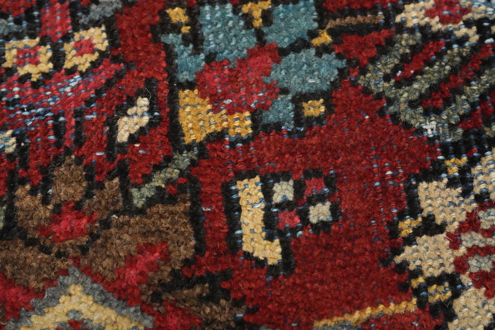 Antique Vegetable Dye Mahal Persian Area Rug 9x12 - 8