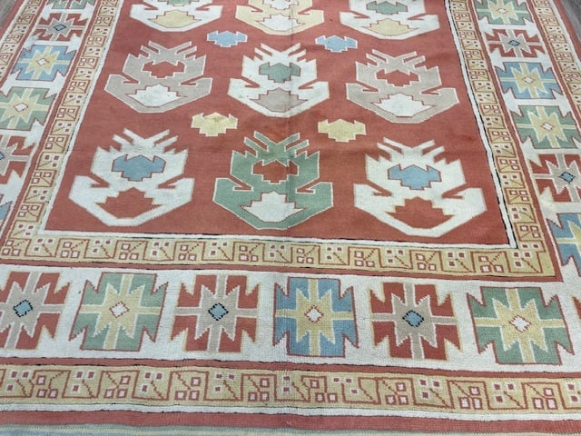Vintage all over design Turkish Rug-5194 - 4