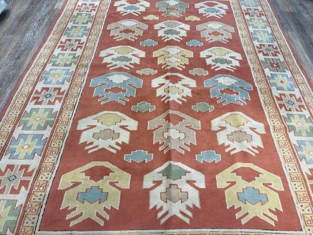 Vintage all over design Turkish Rug-5194 - 5