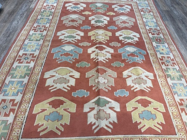 Vintage all over design Turkish Rug-5194 - 6