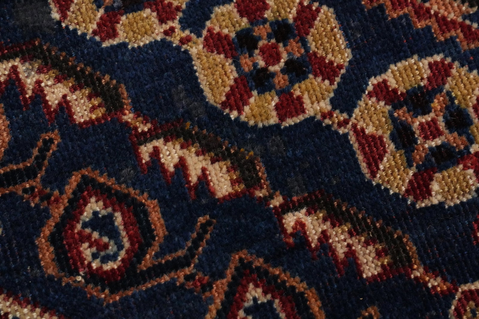 Antique Vegetable Dye Qashqai Persian Area Rug 5x9 - 8