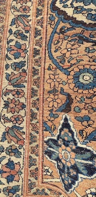 Antique Palace size all over Persian Bidjar rug-5241 - 11