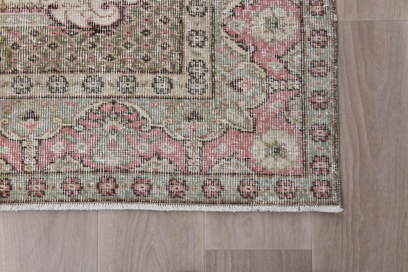 6'9'' x 10'2'' Turkish Vintage Runner Rug - 242345 - 10