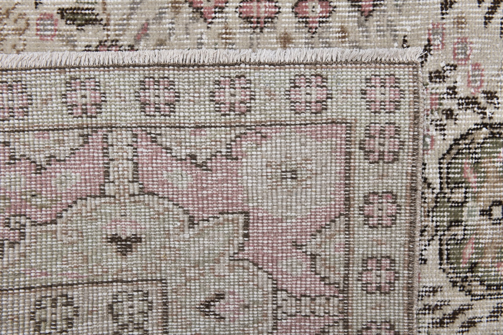 6'9'' x 10'2'' Turkish Vintage Runner Rug - 242345 - 11