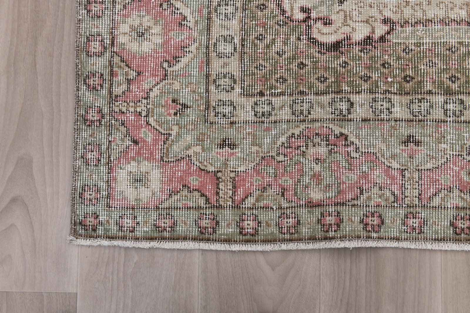 6'9'' x 10'2'' Turkish Vintage Runner Rug - 242345 - 8