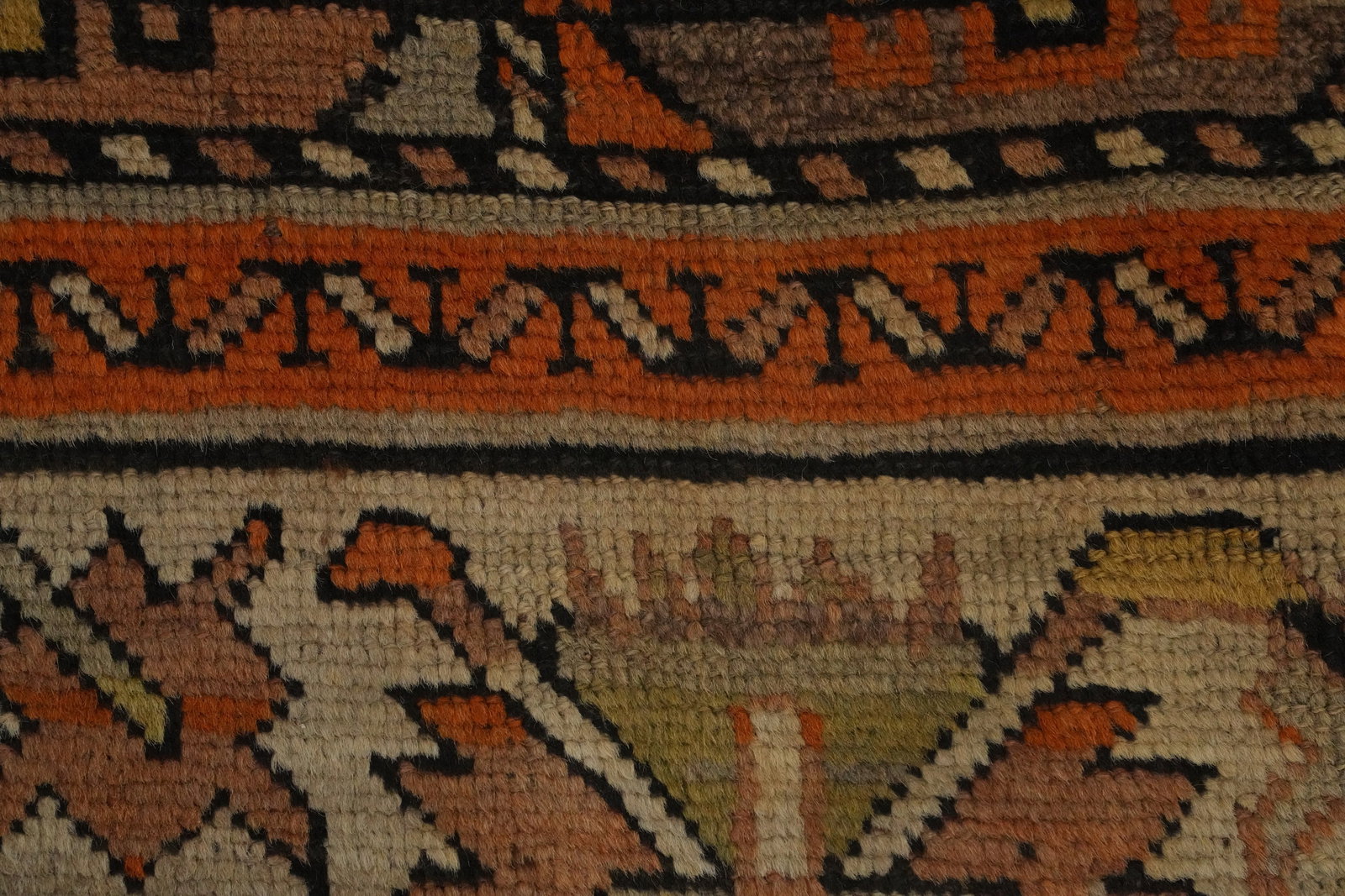 Pre-1900 Antique Caucasian Vegetable Dye Rug 4x6 - 10