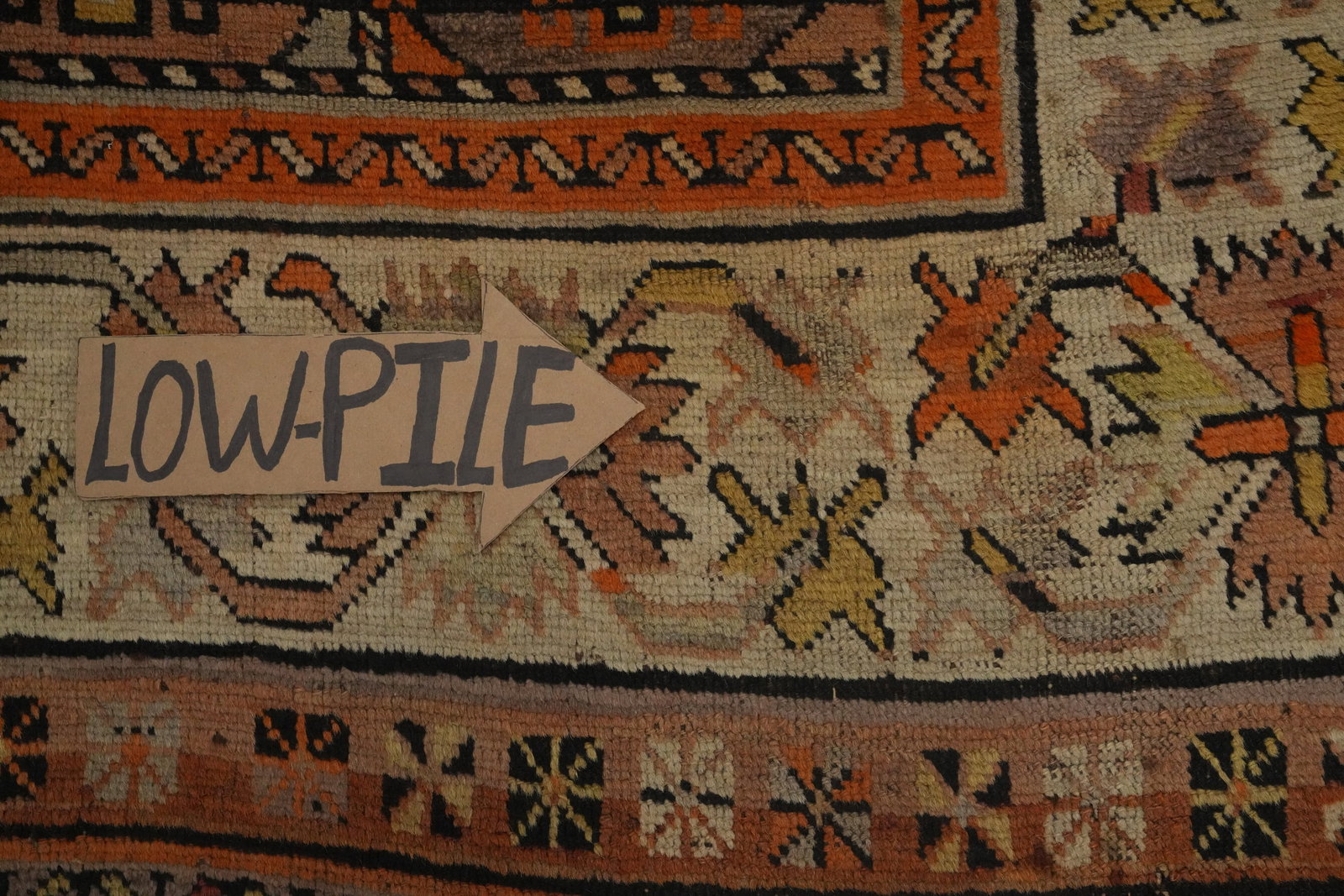Pre-1900 Antique Caucasian Vegetable Dye Rug 4x6 - 11