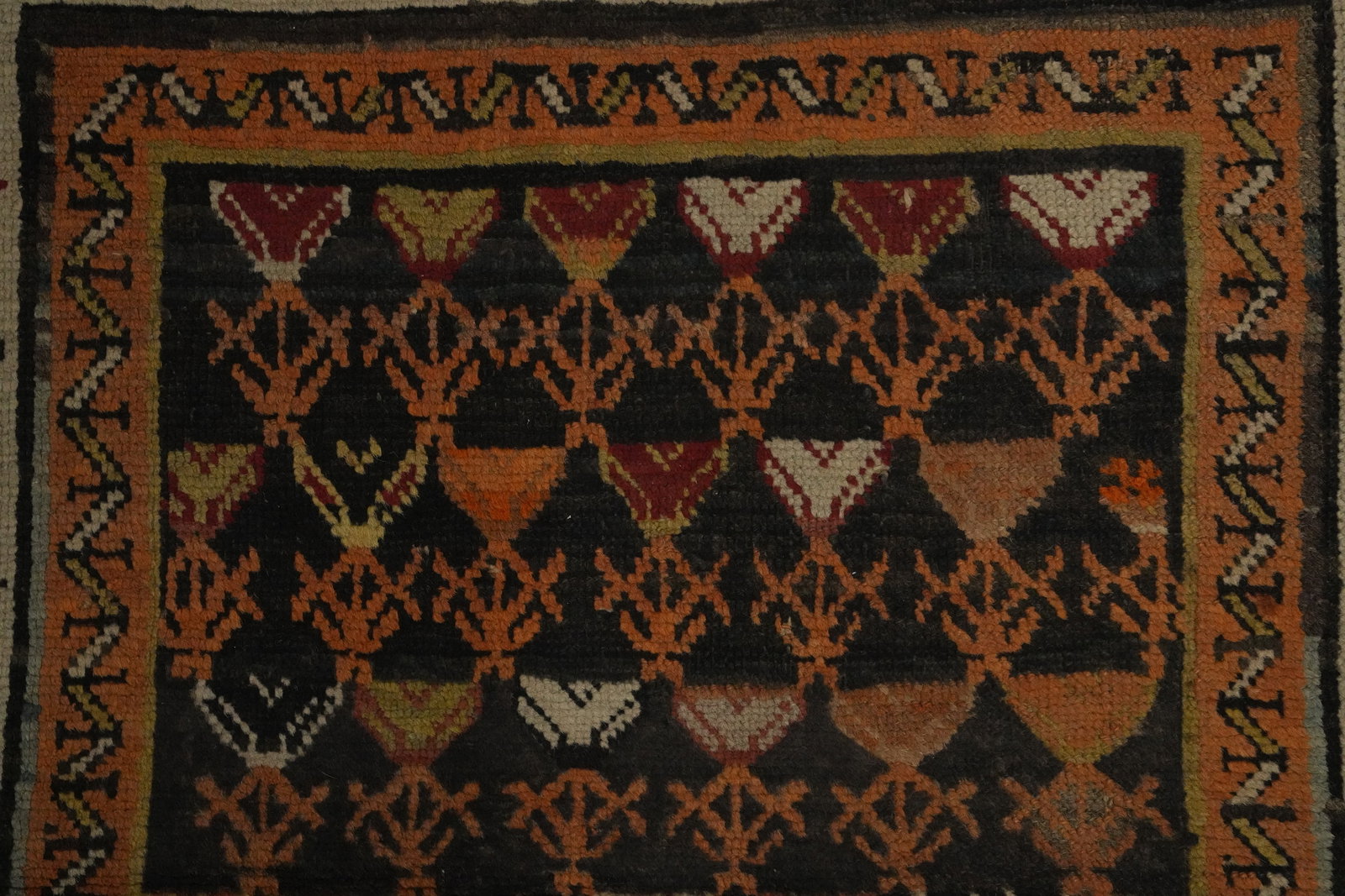 Pre-1900 Antique Caucasian Vegetable Dye Rug 4x6 - 5