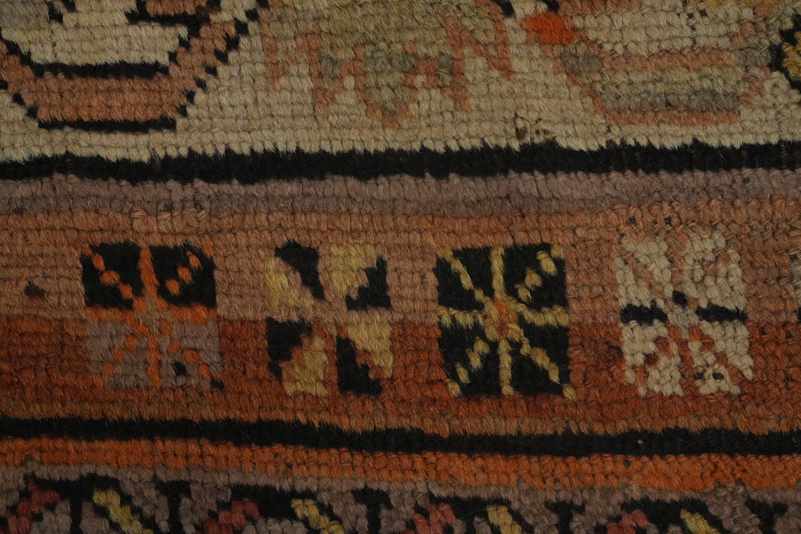 Pre-1900 Antique Caucasian Vegetable Dye Rug 4x6 - 9