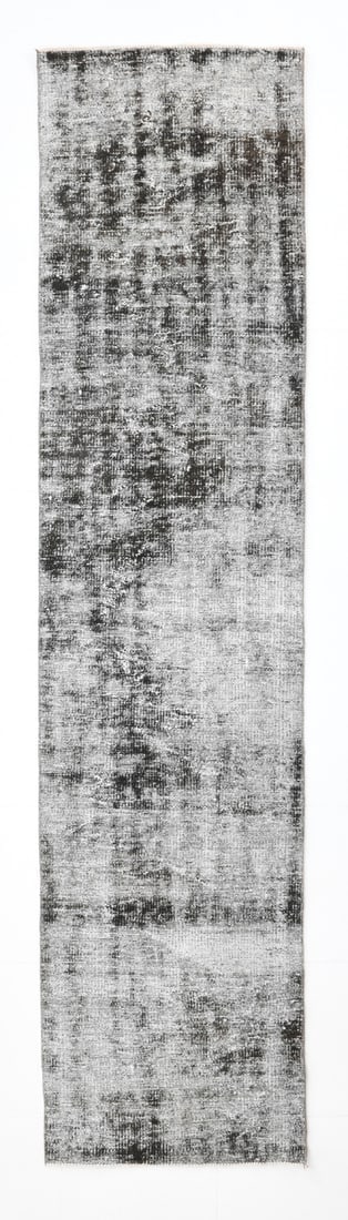 2'2'' x 9'4'' Handmade Vintage Wool Rug - 7051: Title: 2'2'' x 9'4'' Handmade Vintage Wool Rug - 7051 Description:2'2'' x 9'4'' Handmade Vintage Wool Rug - 7051 Origin:Turkiye Date/Period:1960-90 Materials:Wool,Cotton Dimension:2'2''x9'4'' ft, 67x2