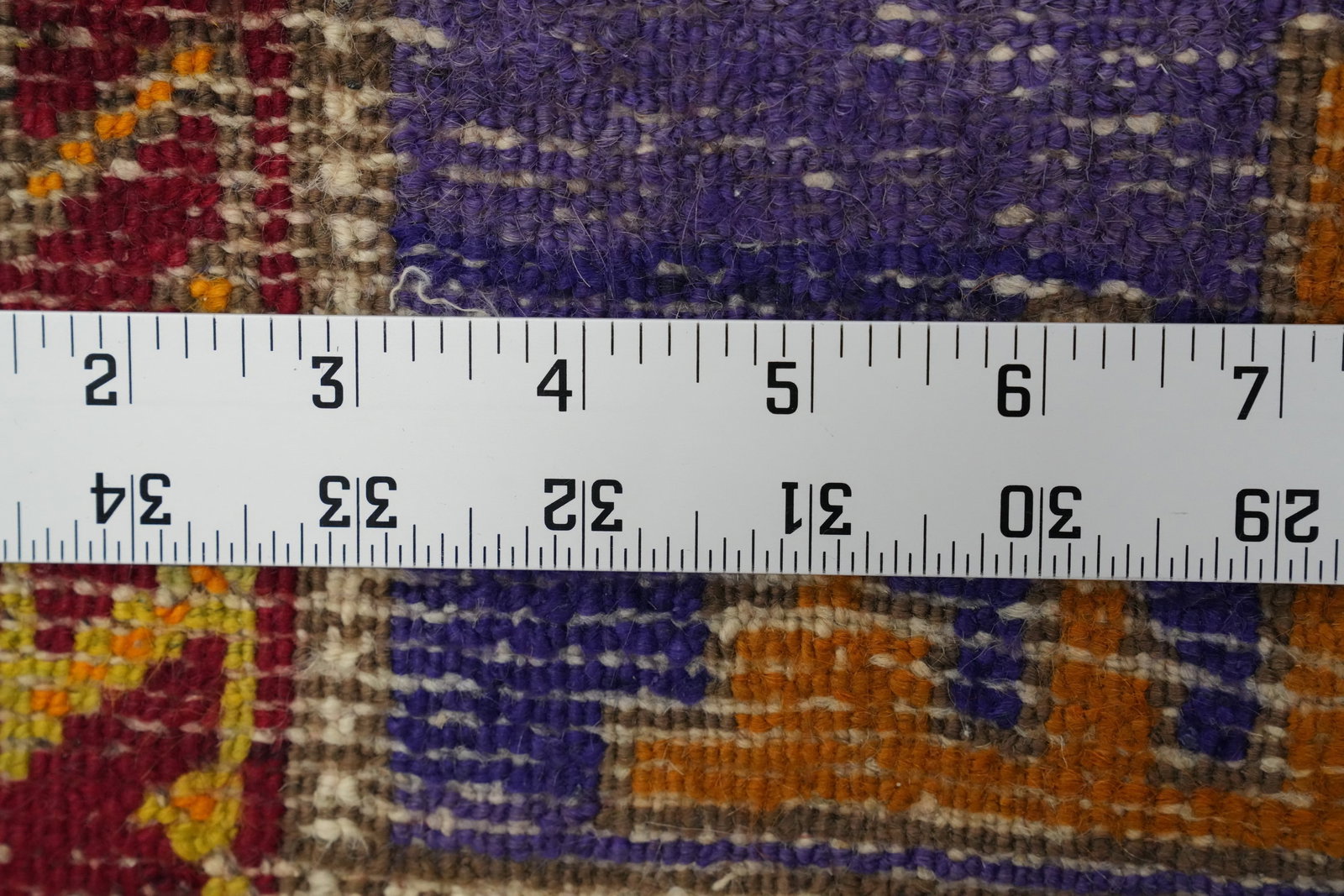 Antique Geometric Anatolian Turkish Rug 4x6 - 17