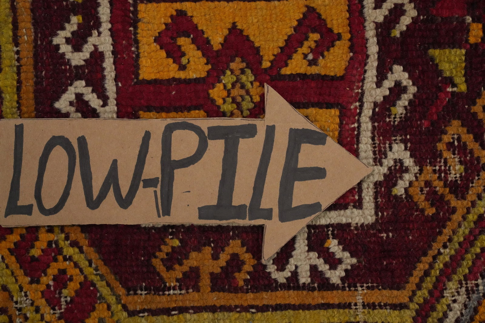 Antique Geometric Anatolian Turkish Rug 4x6 - 9
