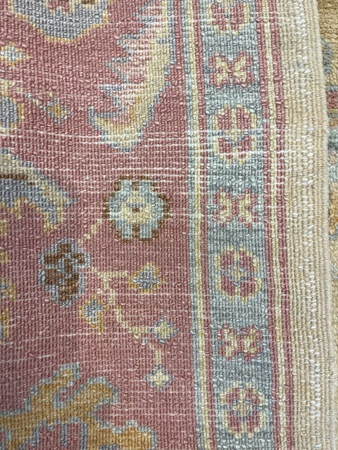 Vintage Turkish Ushak Rug-5146 - 8