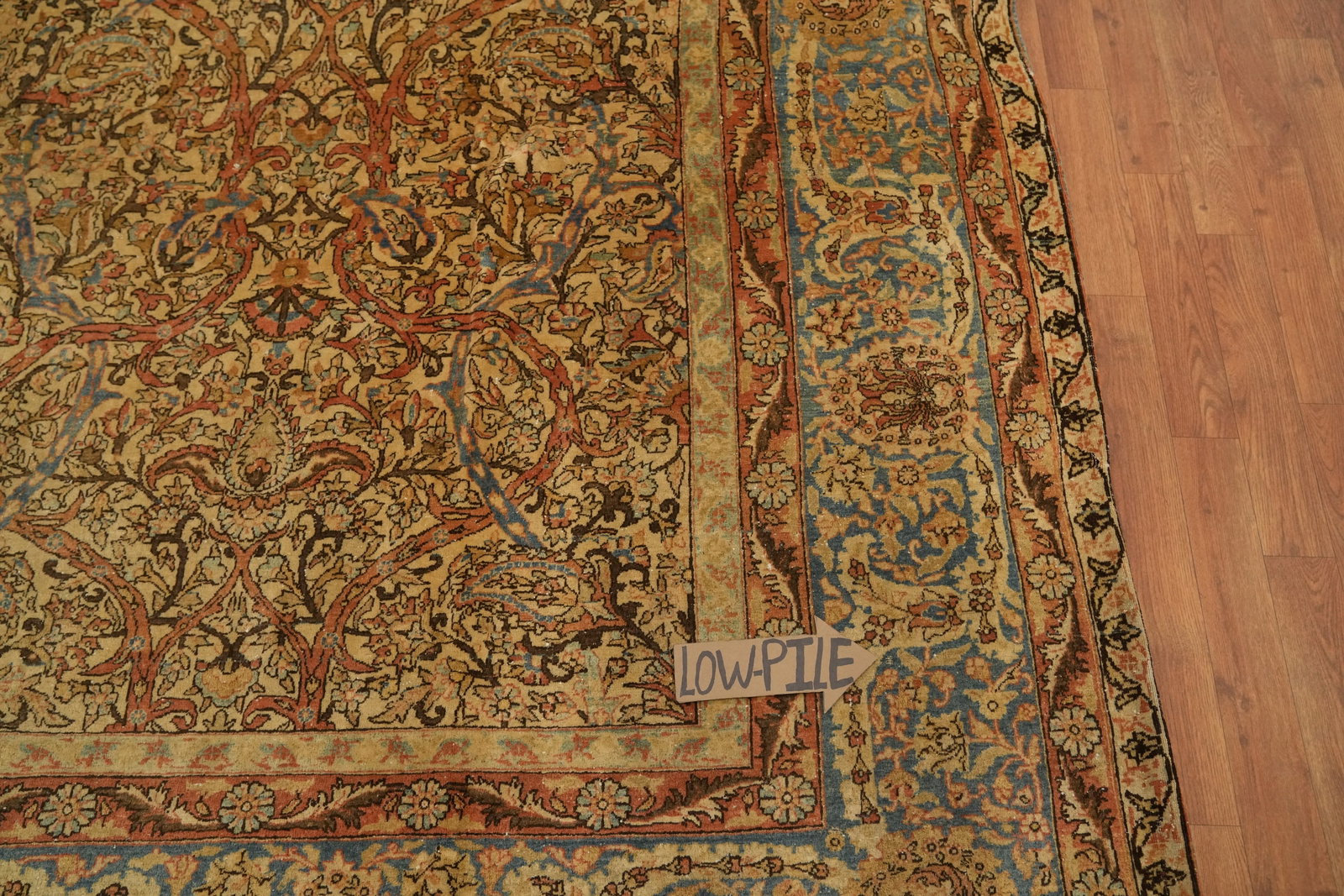 Antique Tabriz Persian Area Rug 10x13 - 11