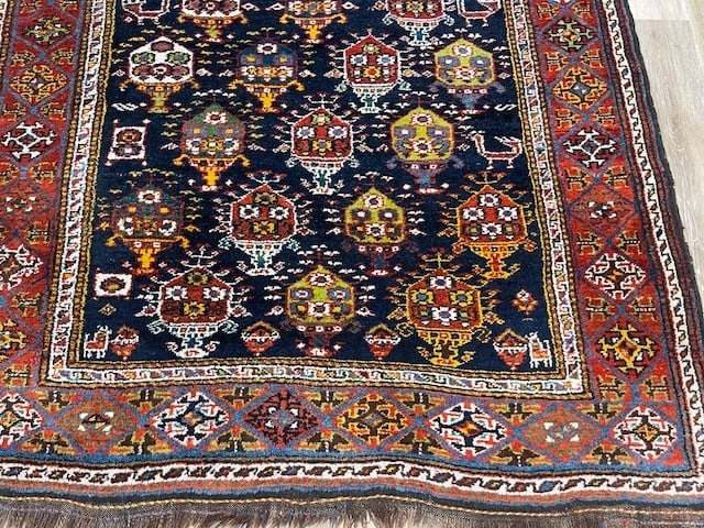 Antique Persian Lori - Bakhtiari Rug-5182 - 5