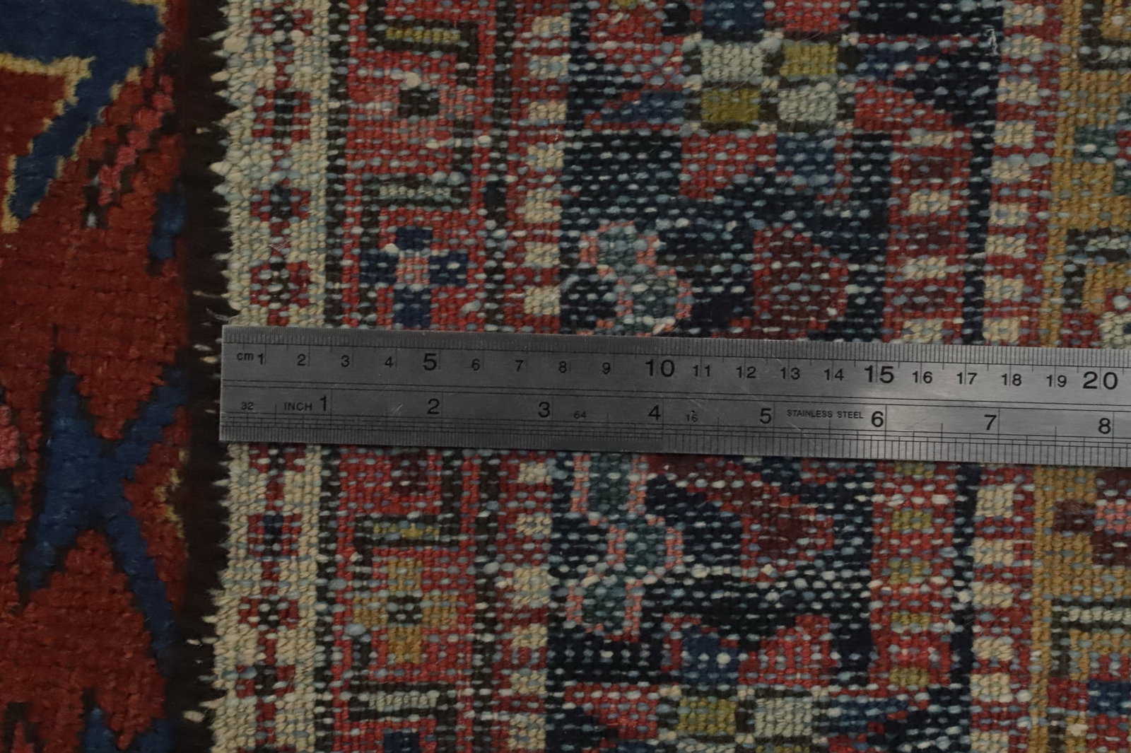 Antique Vegetable Dye Gharajeh Persian Rug 3x4 - 16