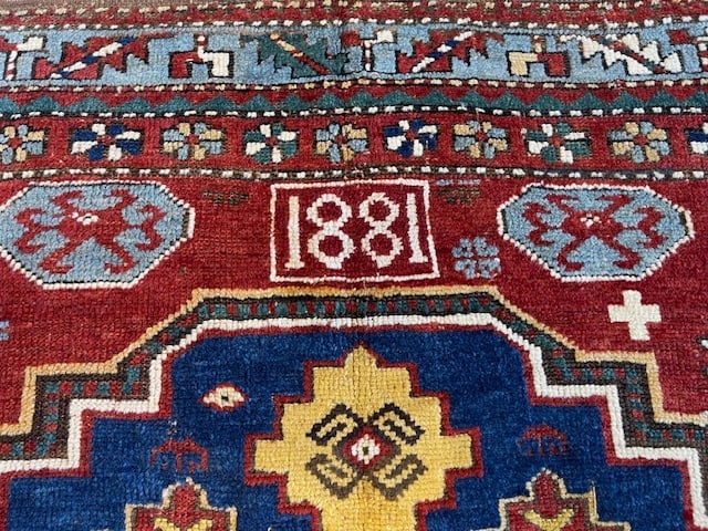 Date Antique Lori Kazak Caucasian Rug-5180 - 12