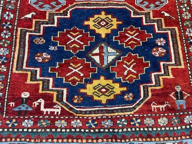 Date Antique Lori Kazak Caucasian Rug-5180 - 2
